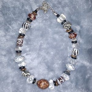 Chico's Multicolor Beaded Necklace